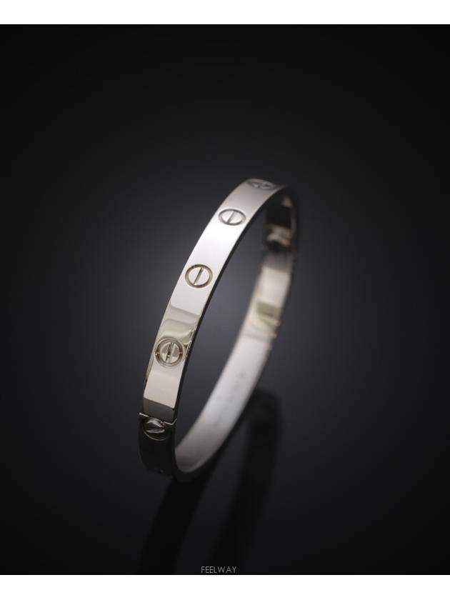 Daejeon Used Luxury Goods Love Bracelet Classic Model 18K White Gold No 16 - CARTIER - BALAAN 1