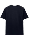 Logo Patch Short Sleeves T-Shirt Black - STONE ISLAND - BALAAN 3