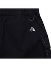 Cargo A-line shorts part 4 5703LZWCNAVY - BLACK&WHITE - BALAAN 4