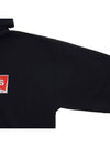 Mixed Logo Hoodie Black - VETEMENTS - BALAAN 5