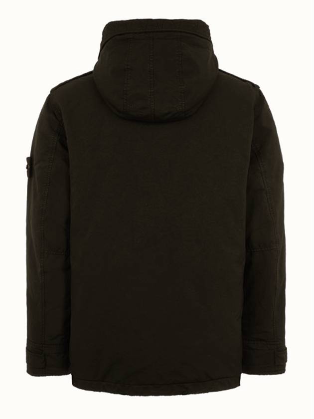 David-TC Down Short Parka Black - STONE ISLAND - BALAAN 4