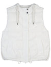 Women's Padded Vest White - BRUNELLO CUCINELLI - BALAAN 9