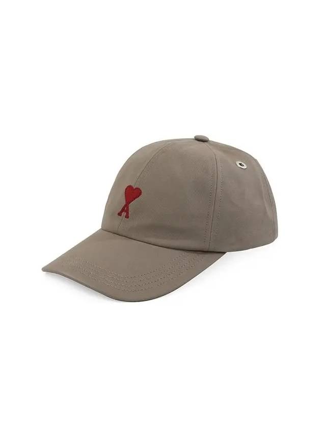 De Coeur Logo Ball Cap Light Taupe - AMI - BALAAN 2