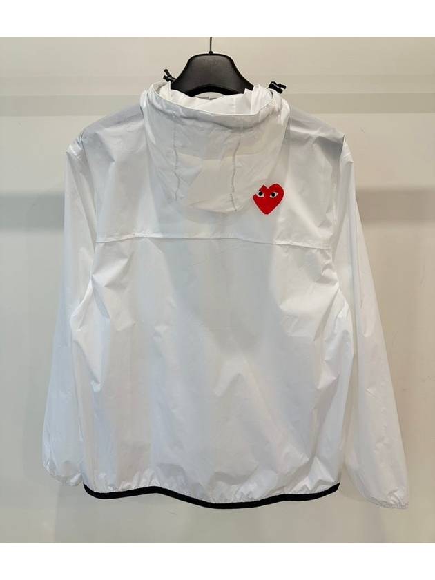 Kawe Windbreaker Jacket White XL - COMME DES GARCONS - BALAAN 5