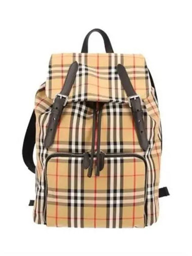 Vintage check large backpack 271868 - BURBERRY - BALAAN 1