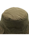 Hidden Pocket Nylon Bucket Hat Dark Green - TEN C - BALAAN 9