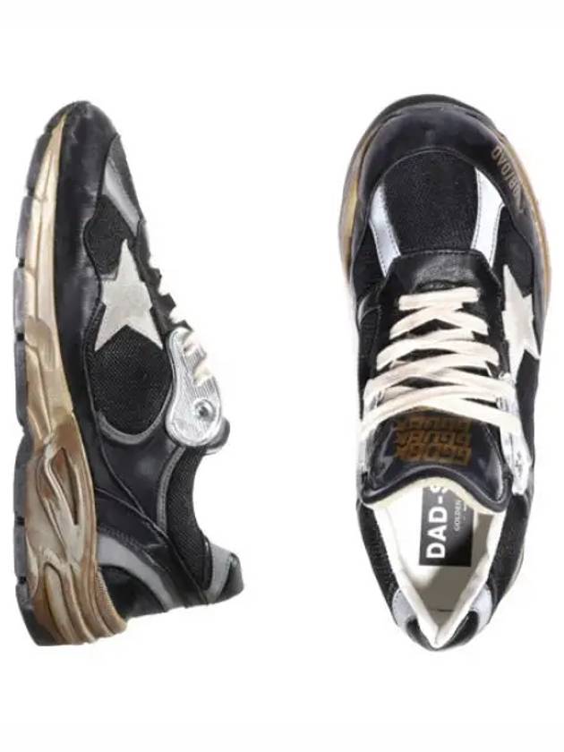 Black Net Suede Dad Star Sneakers Men s - GOLDEN GOOSE - BALAAN 1