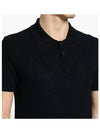 Men's Jay Knit Polo Shirt Navy - A.P.C. - BALAAN 4