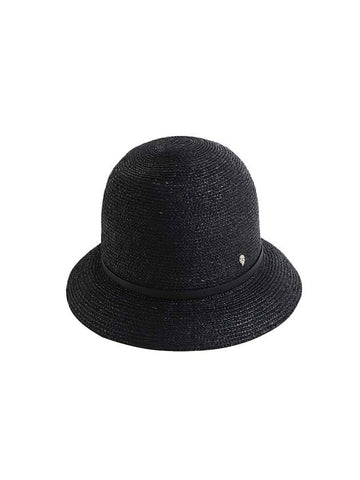 Besa 6 Cloche Hat Charcoal Black - HELEN KAMINSKI - BALAAN 1