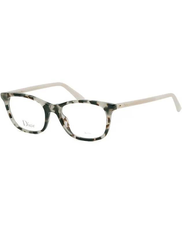 Glasses Frame MONTAIGNE18 C9K Havana White Horned - DIOR - BALAAN 7