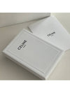 Triomphe Card Holder in Triomphe Canvas Tan - CELINE - BALAAN 8