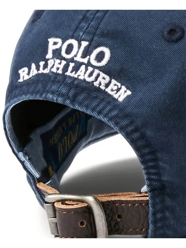 Pony Logo Classic Sport Ball Cap Navy - POLO RALPH LAUREN - BALAAN 4