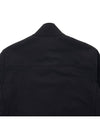 Men's Logo Patch Pocket Zip-Up Jacket Black - CP COMPANY - BALAAN 9