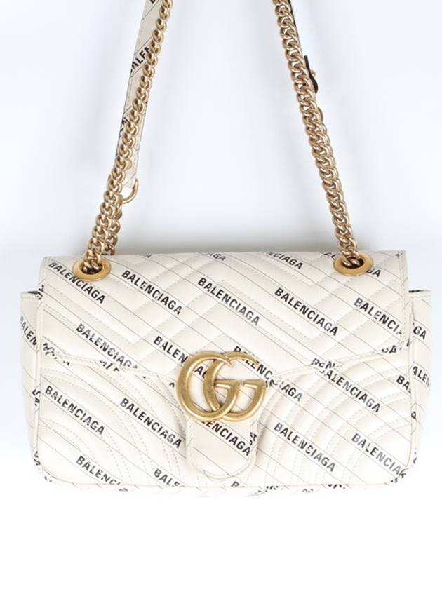 Balenciaga Hacker GG Marmont small chain bag - GUCCI - BALAAN 1