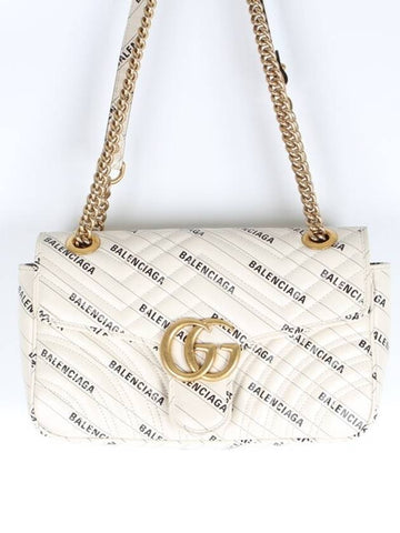 Balenciaga Hacker GG Marmont small chain bag - GUCCI - BALAAN 1