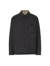 Reversible Vintage Check Thermoregulated Overshirt Jacket Black - BURBERRY - BALAAN 2