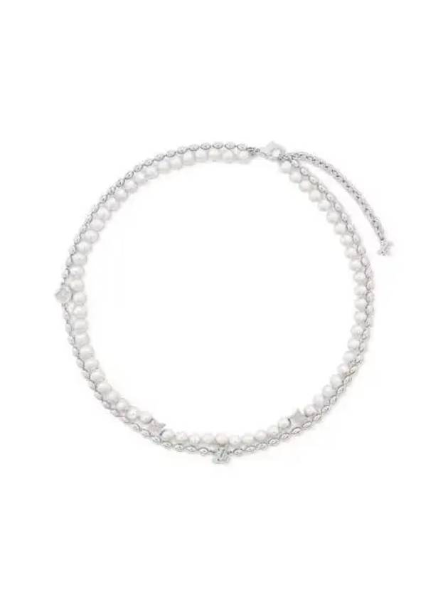 Pearls Fusion Necklace Silver - LOUIS VUITTON - BALAAN 1