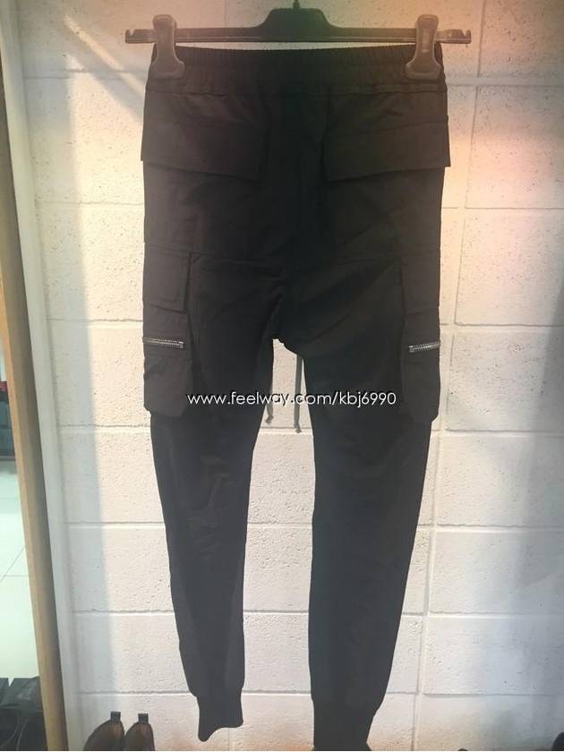 Men's Cargo Pocket Track Pants RU18S5390BS 09 - RICK OWENS - BALAAN 7