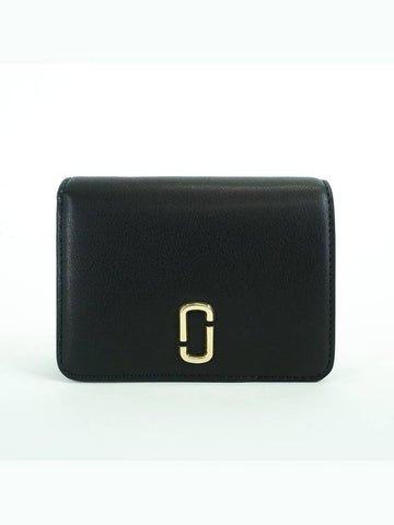 Women s Wallet Mini Compact Black 2S3SMP003S01001 - MARC JACOBS - BALAAN 1