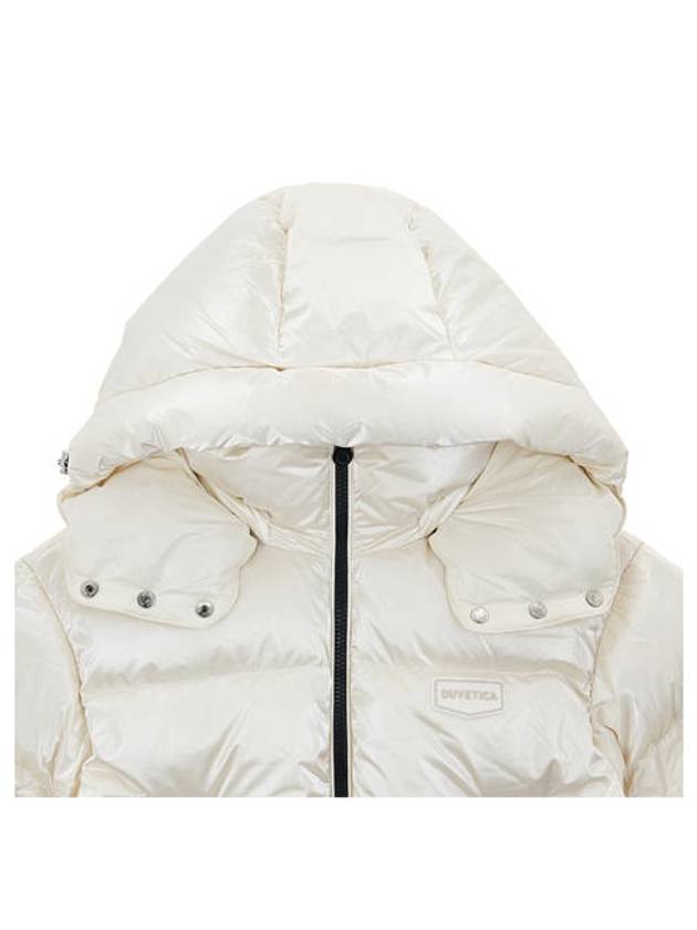 Dubedica Women's Diadema Crop Padded Jacket VDDJ02026K0001 BGL - DUVETICA - BALAAN 3