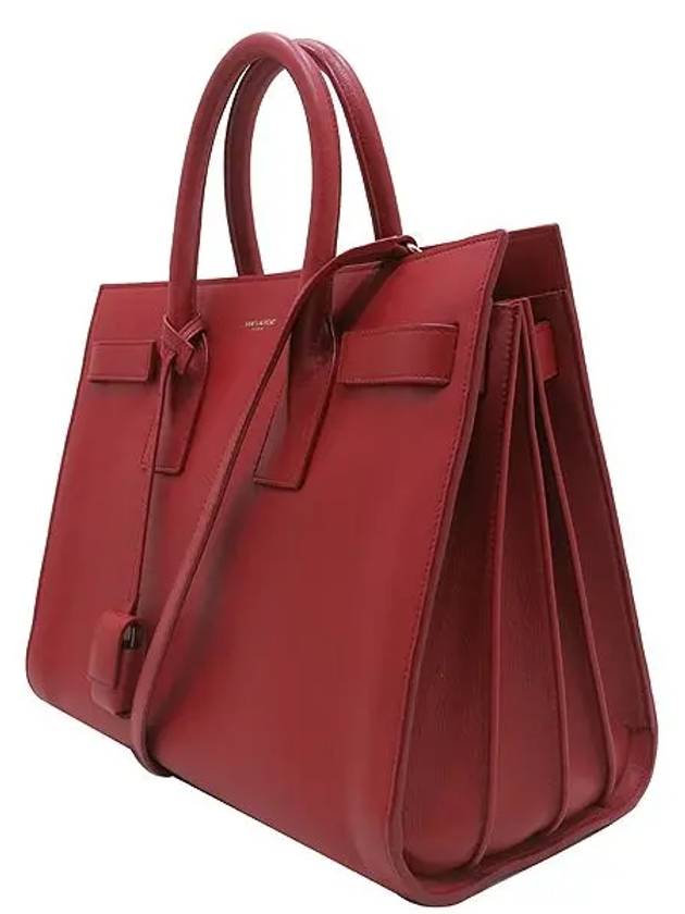 YSL Yip 324823 Red Color MINI SAC JOUR De Tote Bag Shoulder Strap - SAINT LAURENT - BALAAN 3