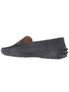 Gommino Suede Driving Shoes Dark Grey - TOD'S - BALAAN 4