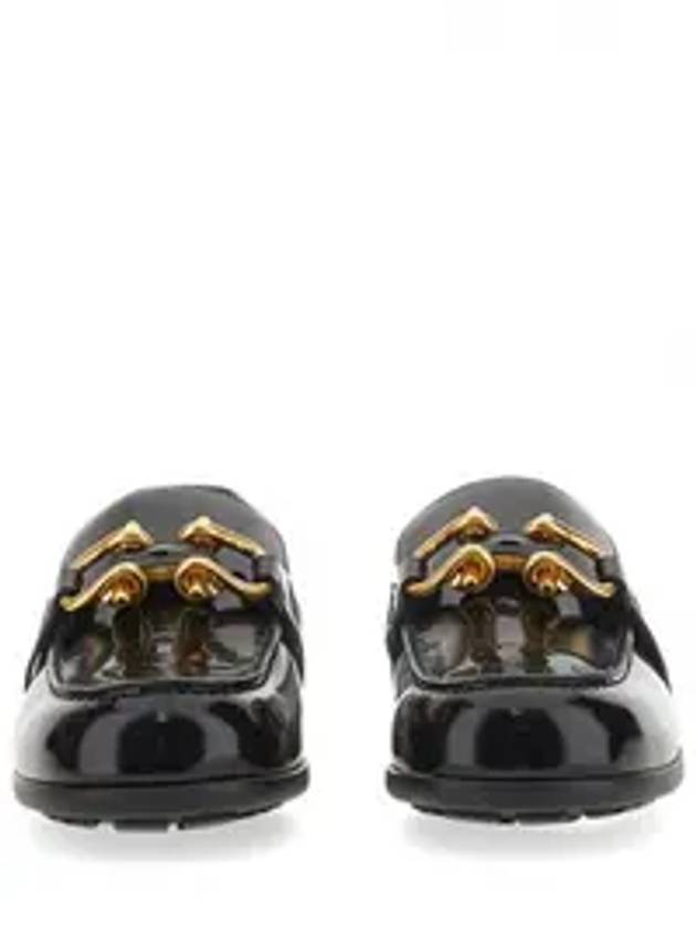 Leather Loafers Black - BOTTEGA VENETA - BALAAN 3