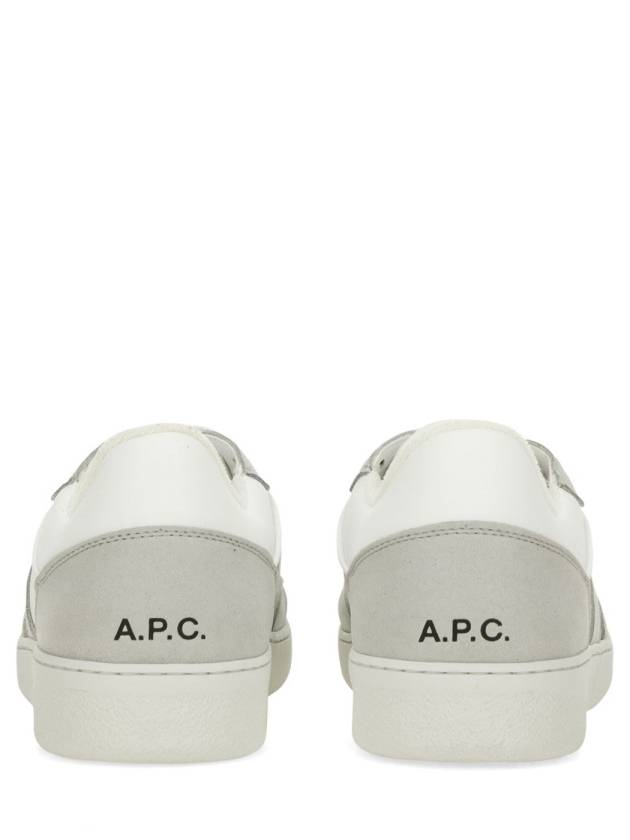 Pain Leather Low Top Sneakers White - A.P.C. - BALAAN 5