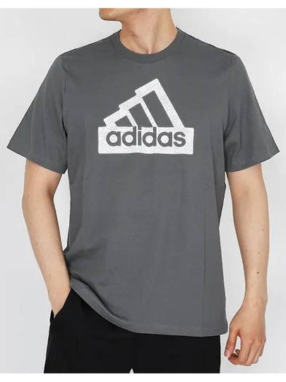 City Escape Graphic Short Sleeve T-Shirt Grey - ADIDAS - BALAAN 2