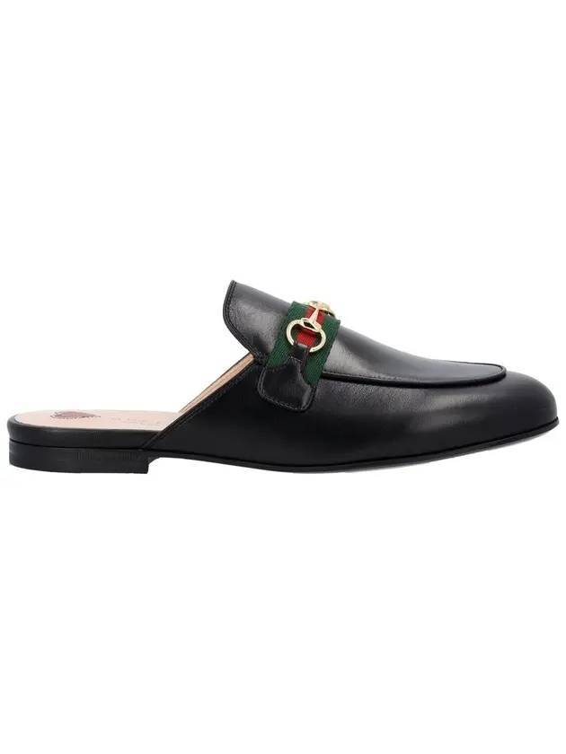 Princetown Horsebit Leather Mule Black - GUCCI - BALAAN 1