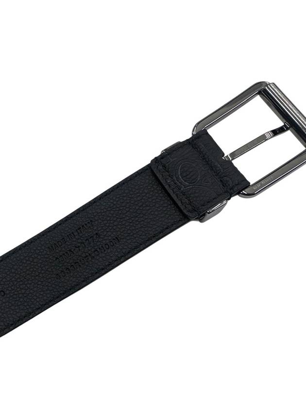 Gravity Black Leather Belt 4333RUFLG - DIOR - BALAAN 5