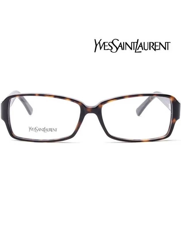 Glasses frame YSL6228 086 horn rim - SAINT LAURENT - BALAAN 3