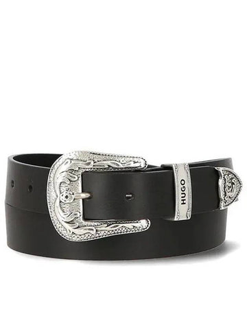 Logo 50512770 001 Leather Belt 991424 - HUGO BOSS - BALAAN 1