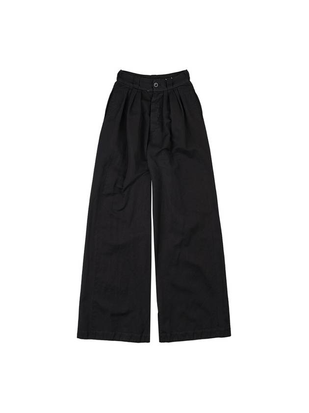 Backstitch wide pants S50KA0628 S54760 900 - MAISON MARGIELA - 1