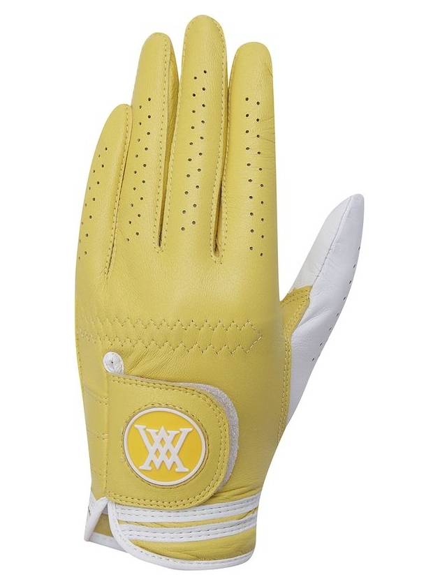 W THUMB COMBI GLOVE PAIR YE - ANEWGOLF - BALAAN 3