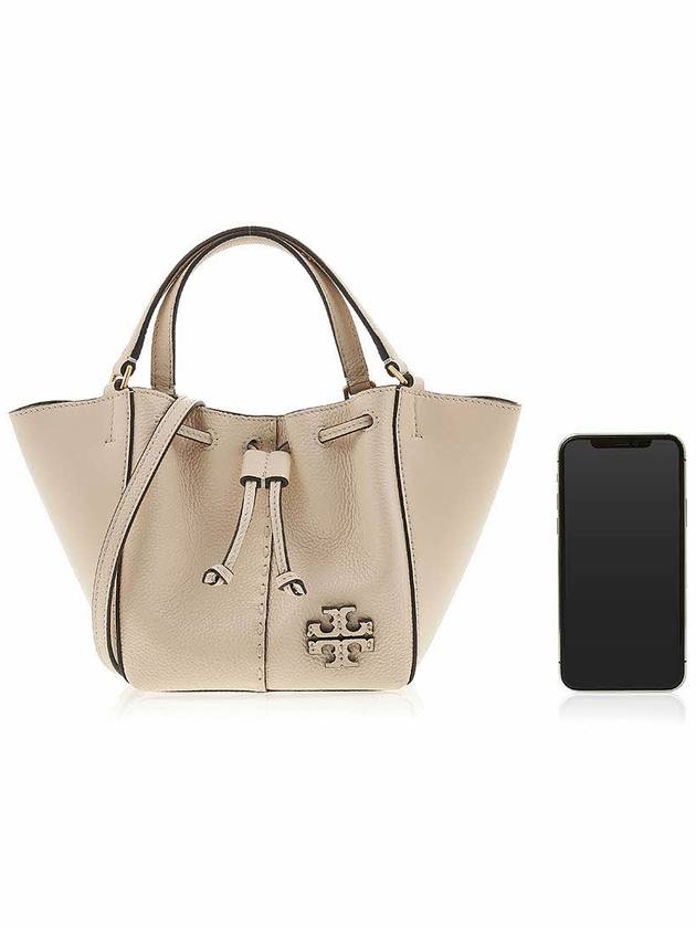 McGraw Mini Dragonfly Tote Bag Beige - TORY BURCH - BALAAN 7