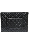 Women s AP1436 Black New Medium Caviar Classic CC Logo Clutch - CHANEL - BALAAN 3