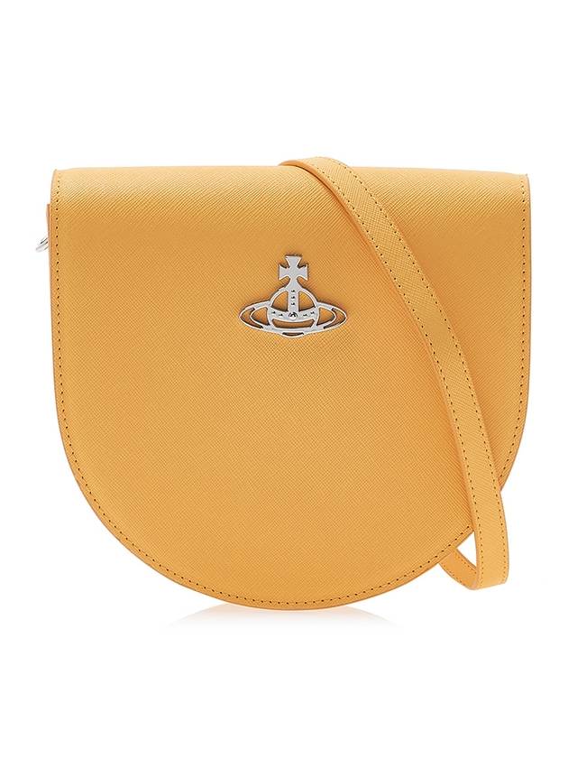 Saffiano Saddle Cross Bag Yellow - VIVIENNE WESTWOOD - BALAAN 2