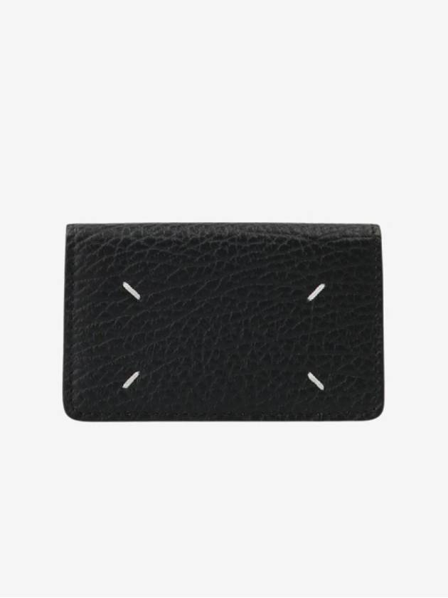 Stitch Card Wallet Black - MAISON MARGIELA - BALAAN 2