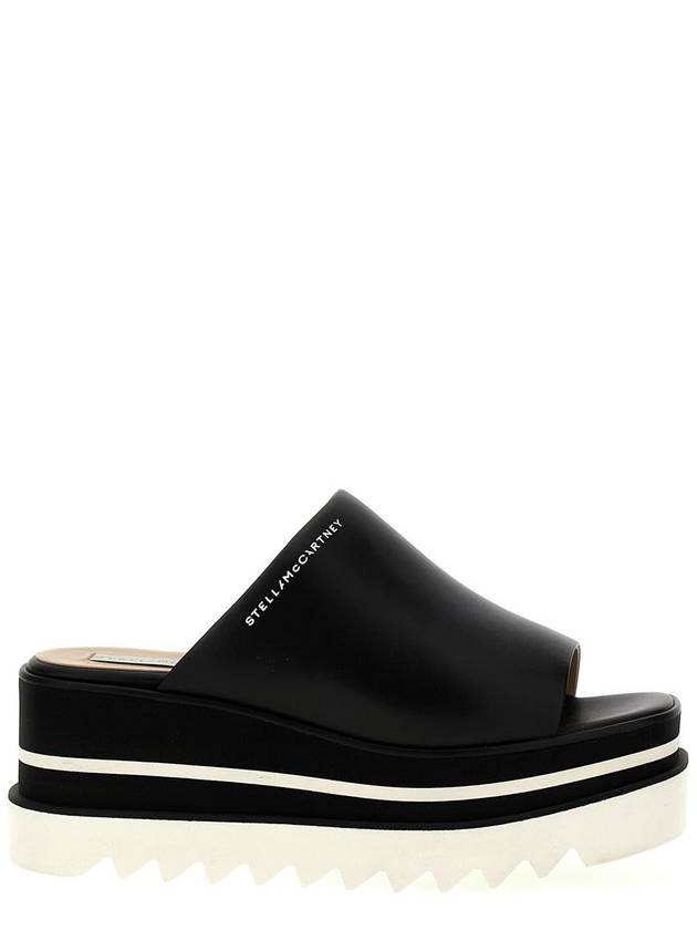 Sneak Ellis Platform Slippers Black - STELLA MCCARTNEY - BALAAN 2