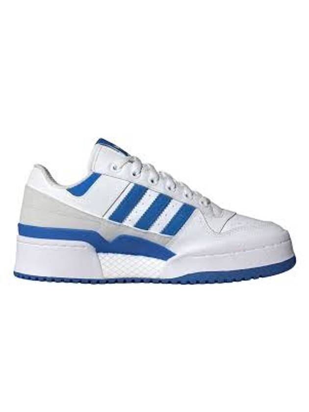 Forum Bold Stripe Low Top Sneakers Blue White - ADIDAS - BALAAN 1