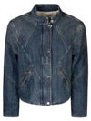 Chady Jumper Denim Jacket Blue - ISABEL MARANT - BALAAN 2