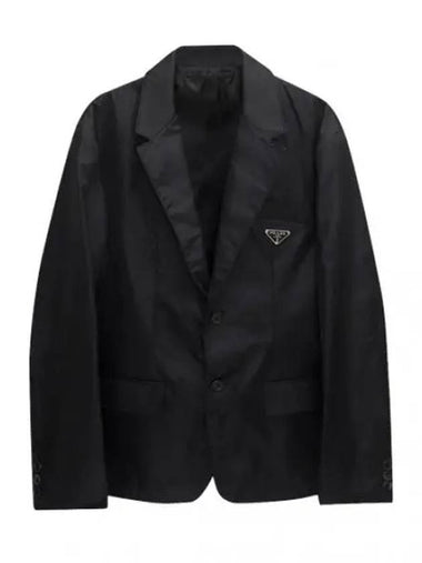 Re nylon single breasted jacket - PRADA - BALAAN 1