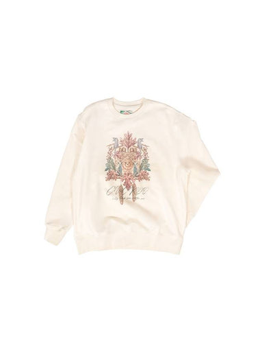 Men's Cuckoo Watch Sweatshirt Ivory - IOEDLE - BALAAN 1