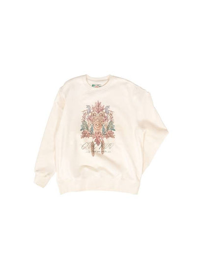 Men's Cuckoo Watch Sweatshirt Ivory - IOEDLE - BALAAN 2