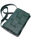 Intrecciato Cassette Cross Bag Green - BOTTEGA VENETA - BALAAN 6