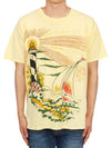 Men s Short Sleeve T Shirt LIGHTHOUSE ESW SUNFLOWER M - WILD DONKEY - BALAAN 1