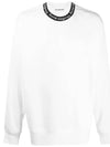 Fulton Rib Sweatshirt Optic White - ACNE STUDIOS - BALAAN 3