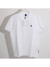 Embroidered Logo Short Sleeve Polo Shirt White - MOOSE KNUCKLES - BALAAN 2