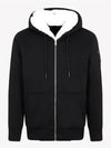 Classic Bunny Zip Up Hoodie White Lining Black - MOOSE KNUCKLES - BALAAN 2